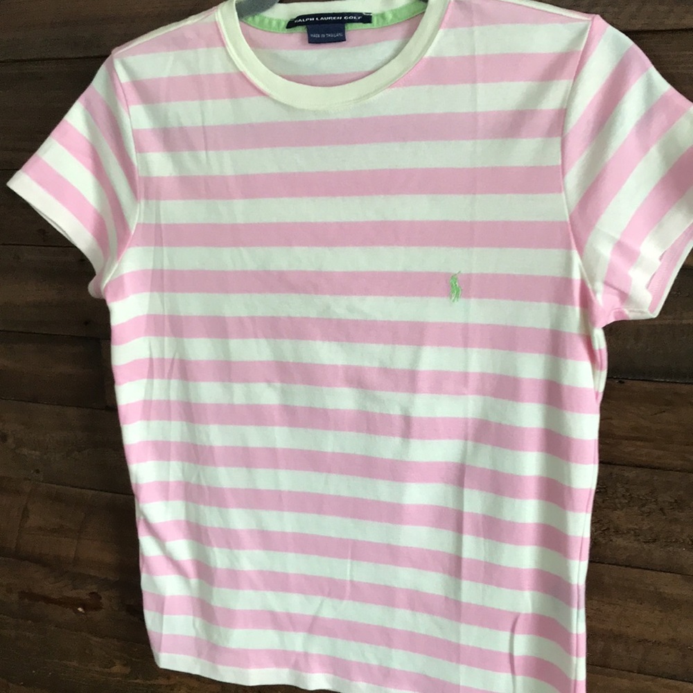 Ralph Lauren Golf  Women’s Striped T-Shirt - Picture 8 of 8